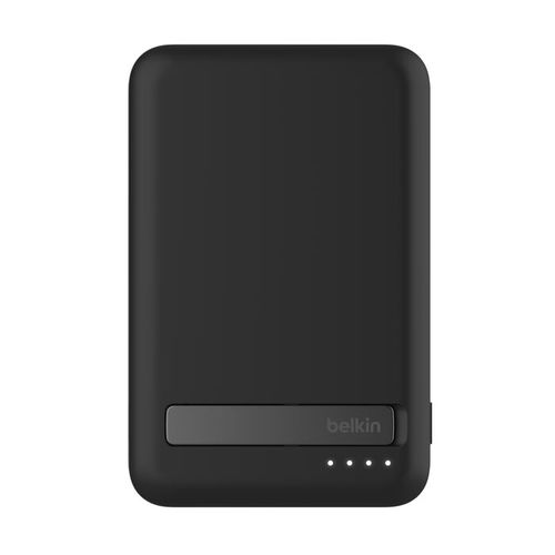  סוללת גיבוי מגנטית 5,000mAh עם טעינה אלחוטית מהירה Qi2 – Belkin BoostCharge Pro BPD0004 