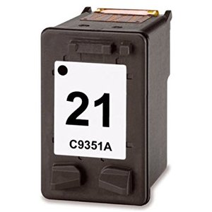 ראש דיו שחור תואם HP C9351A 21XL  (525 דפים)
