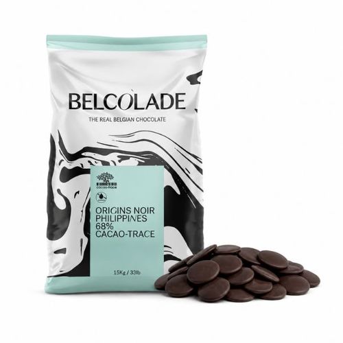 שוקולד מריר בלגי 68% במשקל BELCOLADE 