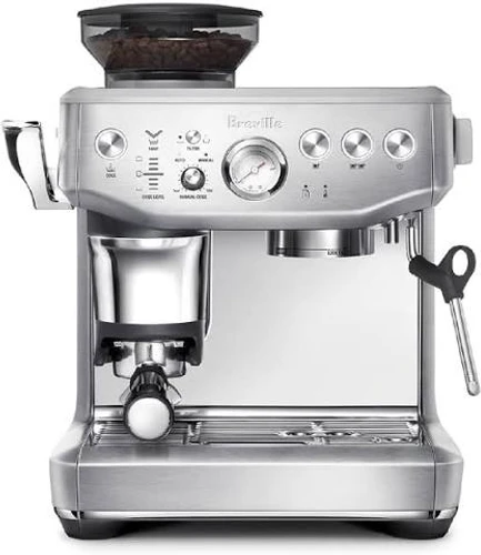 מכונת קפה ברוויל נירוסטה מתצוגה דגם  Breville Barista Express® Impress BES876BSS