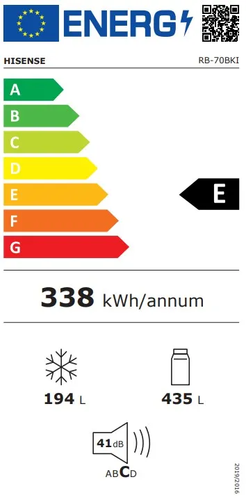 מקרר Hisense מקפיא תחתון 623 ליטר נירוסטה דגם RB70-SKI הייסנס