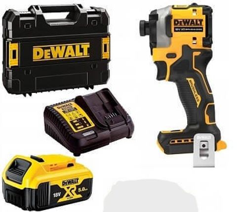 מברגת אימפקט 18V ללא פחמים  DEWALT DCF850.1 - סוללה + מטען 