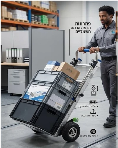 עגלת משא נטענת 220 ק
