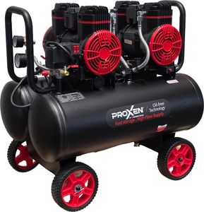 מדחס אוויר ללא שמן 2900W מיכל כפול 48 ליטר (2X24) PROXEN 
