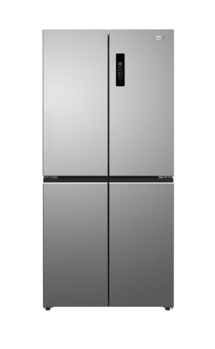 BEKO מקרר 4 דלתות 601 ליטר בגוון נירוסטה GN91601XP