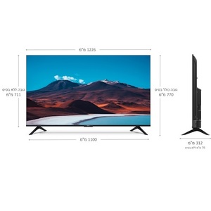טלוויזיה חכמה 55" 4K UHD ללא שוליים Xiaomi שיאומי TV A 55 (2026) L55MB-AME