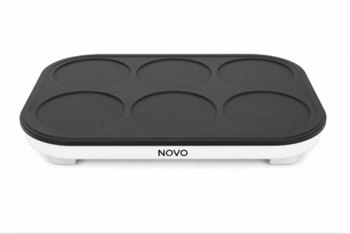 מכשיר להכנת פנקייקים NOVO NPM502 ‏1000W ל-6 פנקייקים