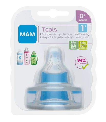 פטמות לבקבוק מס' 1 זרימה איטית