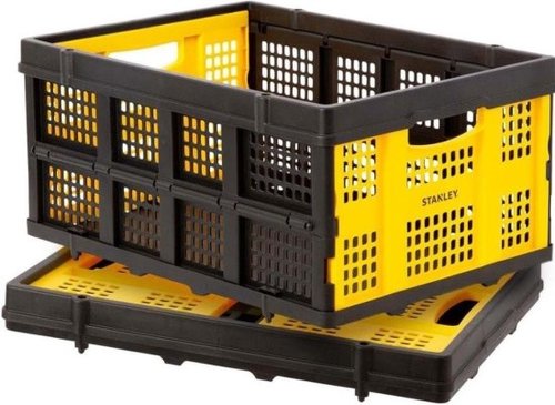 ארגז פלסטיק מתקפל ונייד עד 25 ק״ג דגם SXWTD-FT505 מבית Stanley