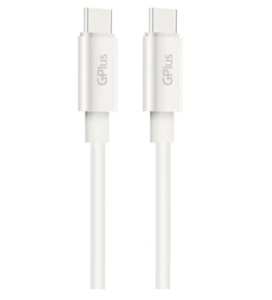 כבל טעינה TYPE C אורך 1 מטר 40W לבן