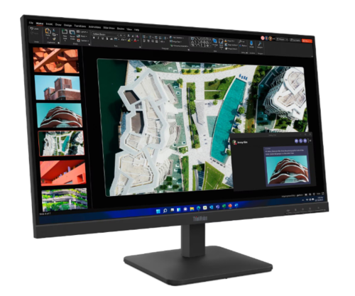מסך | LENOVO ThinkVision S27-4e | FHD | IPS | 100Hz | 4ms Vesa | HDMI VGA