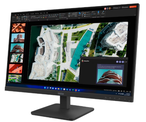 מסך | LENOVO ThinkVision S27-4e | FHD | IPS | 100Hz | 4ms Vesa | HDMI VGA