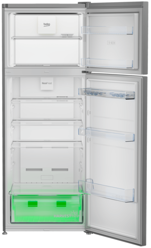 BEKO מקרר מקפיא עליון 406 ליטר נירוסטה RDNE458M10XB