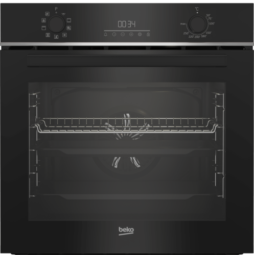 BEKO תנור בנוי זכוכית שחורה BBIM13300X