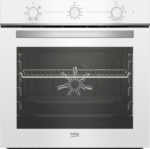 BEKO תנור בנוי זכוכית לבנה BBIE11100W