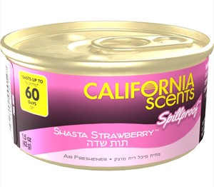 פחית ריח קליפורניה - בניחוח תות שדה