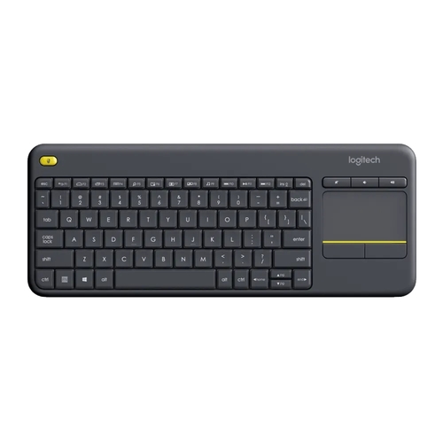 מקלדת אלחוטית | Logitech Touch K400 Plus | Retail בצבע שחור
