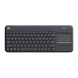 מקלדת אלחוטית | Logitech Touch K400 Plus | Retail בצבע שחור