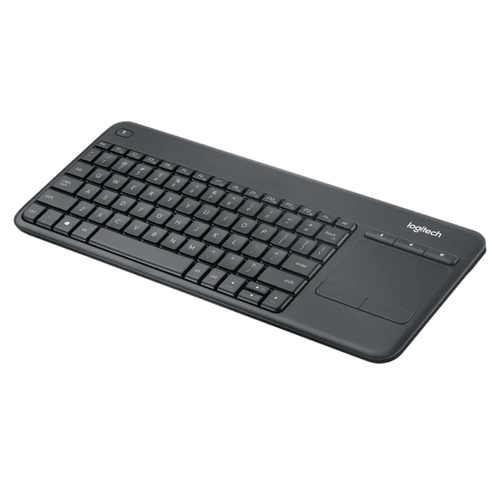 מקלדת אלחוטית | Logitech Touch K400 Plus | Retail בצבע שחור