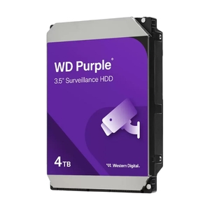 כונן קשיח פנימי | WD Purple | 4TB למערכות אבטחה מבית Western Dig