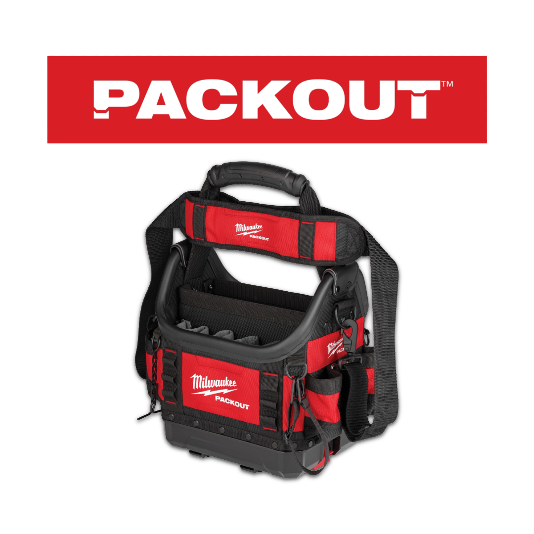 תיק טכנאיים מילווקי פתוח 25 ס"מ PACKOUT תחתית קשיחה48-22-8311