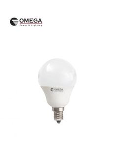מארז 10 נורות כדור אור יום OMEGA G45 8W E14