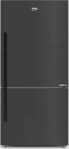 BEKO מקרר מקפיא תחתון בנפח 580 ליטר בגימור נירוסטה מושחרת CN160237EXB