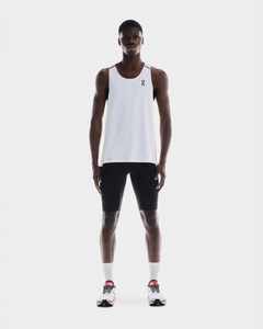 גופיית גברים Performance Tank 1 M White " Silver