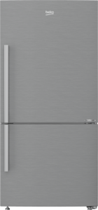 BEKO מקרר מקפיא תחתון בנפח 580 ליטר בגימור נירוסטה CN160243XB