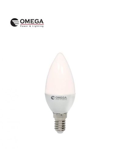 10 נורות נר OMEGA LED 8W 
