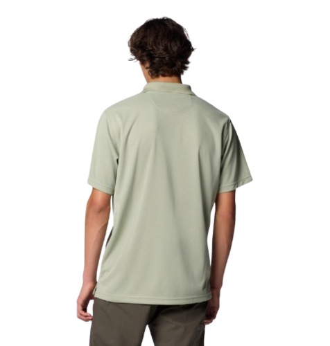חולצת פולו קצרה לגברים UTILIZER POLO I ירוקה - Columbia