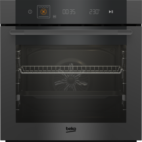 BEKO תנור בנוי פירוליטי Matte Black MBBIM10600MTPSWE
