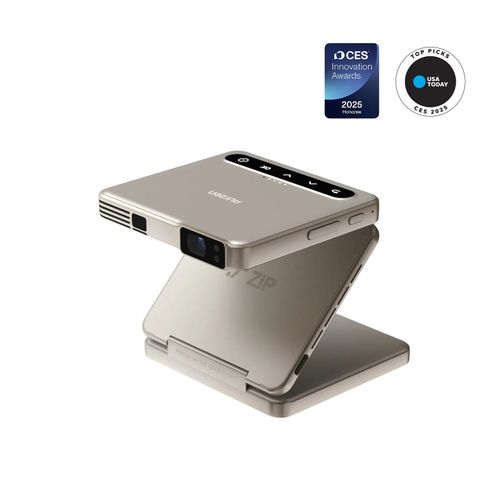 מיני מקרן מתקפל נייד Aurzen ZIP Tri-Fold