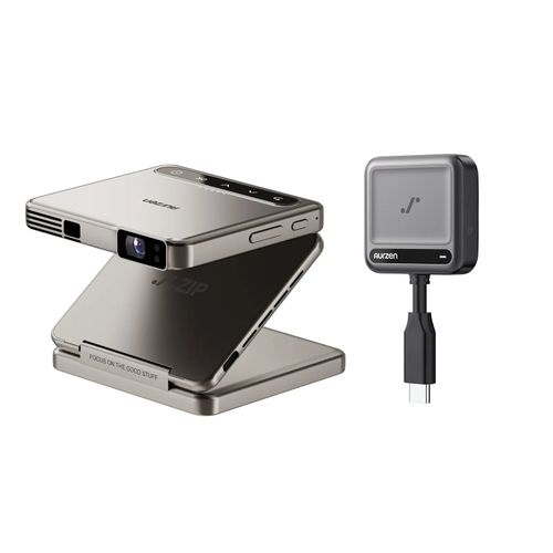 מיני מקרן מתקפל נייד Aurzen ZIP Tri-Fold