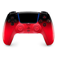 בקר PS5 ACC MGM DUALSENSE WIRELESS CONTROLLER TECHNO RED PLAYSTATION