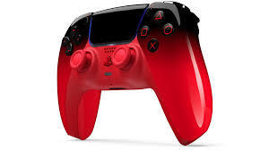 בקר PS5 ACC MGM DUALSENSE WIRELESS CONTROLLER TECHNO RED PLAYSTATION