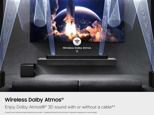 מקרן קול 5.1.2 ערוצים עם סאבוופר Samsung HW-Q800H Dolby סמסונג 