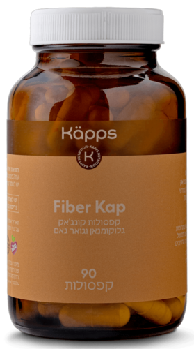 פייבר קאף קאפס 90 קפסולות - Kapps Fiber Kap