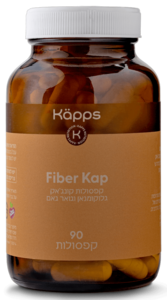 פייבר קאף קאפס 90 קפסולות - Kapps Fiber Kap