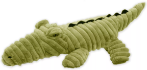 קוואפס משחק בובת תנין גדולה לכלבים 66 ס"מ - Quapas! Dog Cuddly Toy Crocodile