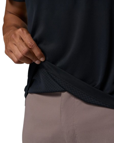 חולצה קצרה גברים Zero Rules Light S/S Crew שחורה – Columbia
