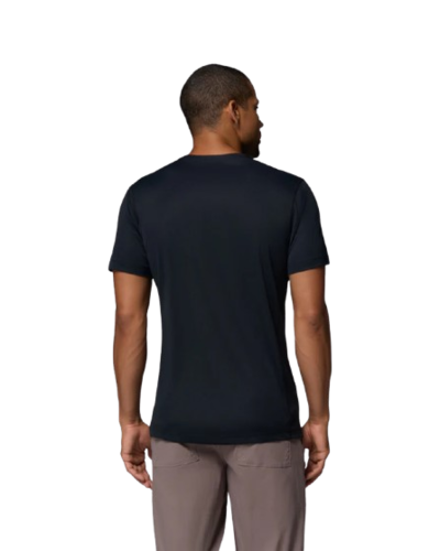חולצה קצרה גברים Zero Rules Light S/S Crew שחורה – Columbia