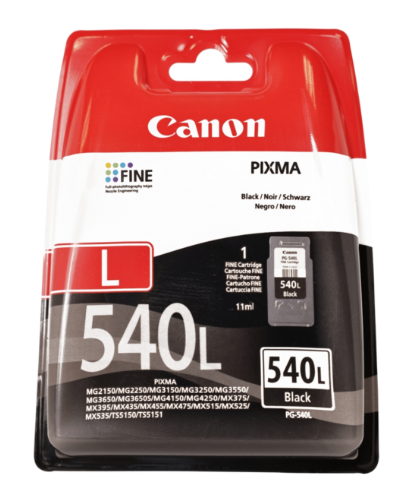 ראש דיו שחור מקורי CANON PG-540L (11 מ