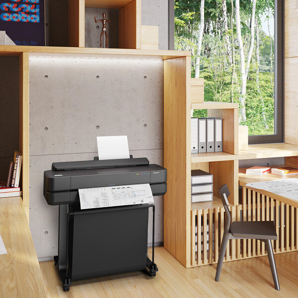 פלוטר HP DesignJet T650 24-in Printer מהדורה חדשה