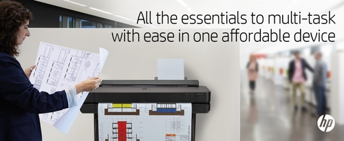 מדפסת פלוטר HP DesignJet T650 36-in Printer 5HB10D