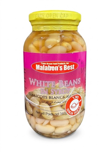 Malabon's Best - שימורי שעועית לבנה בסירופ מרוכז 340 גרם 