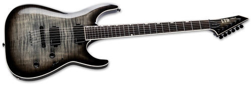 זוית נוספת esp ltd mh-1000nt charcoal burst electric guitar