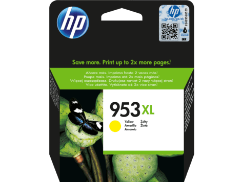 ראש דיו צהוב מקורי HP 953XLY F6U18AE (1,600 דפים)