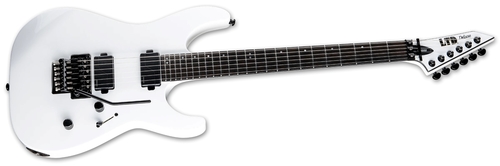 זווית נוספת esp ltd m-1000 snow white electric guitar