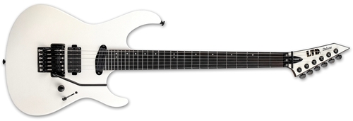 esp ltd mv-1000 white pearl electric guitar